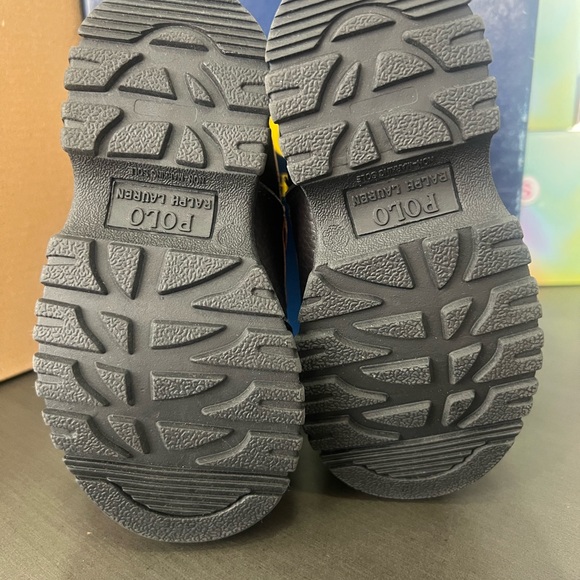 Polo by Ralph Lauren Boys Sz 7 Tan/Chocolate Colbey Boots - Picture 7 of 8